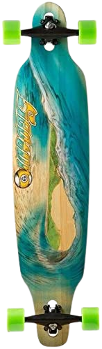Sector 9 Blue Wave Lookout Drop Through Longboard - Best Longboards For Cruising And Carving